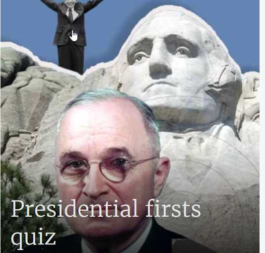 Presidential First Quiz