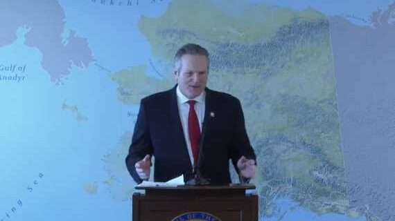 Governor Dunleavy Holds Press Conference to Address Education Bill and Public Impediment Legislation