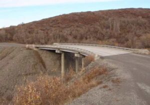 Ghiglione Creek Bridge. Denali National Park & Preserve