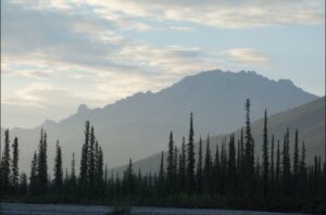 Photo by Ned Rozell
Natural hydrogen gas may be trapped under the surface of Alaska in many areas, such as here in the Brooks Range.