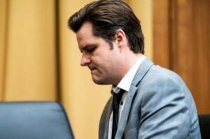 Matt Gaetz. Image-Paula Reid/X screengrab