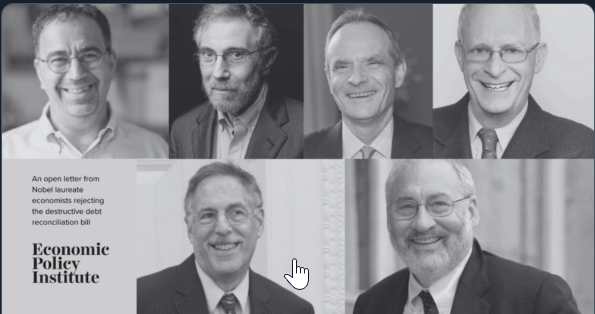 ‘Start Over From Scratch’: Nobel Laureate Economists Denounce GOP Budget Bill