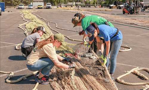 Seattle’s Alaska Pollock Industry Unites for Inaugural ‘Net Recycling Day’