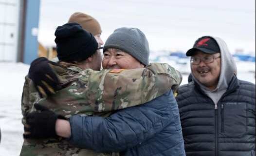 Alaska National Guard flies 14,000 pounds of meat to Toksook Bay via IRT program