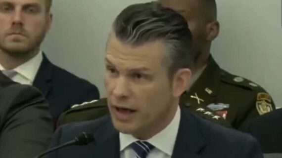 Critics Hammer Pete Hegseth for Claiming ‘We Didn’t Start’ War on Iran