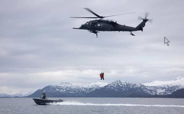 Alaska Air National Guard rescues 5 distressed boaters near Deering