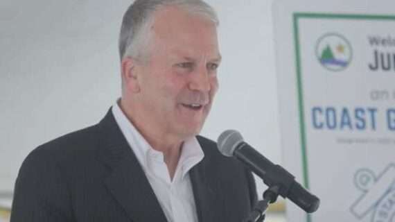 Sen. Sullivan, Coast Guard Commandant Commission Icebreaker Storis in Juneau