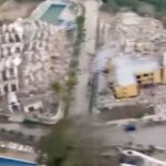Aerial image of devastation of La Guaira, Venezuela. Image-video screenshot-Oneindia News/Youtube
