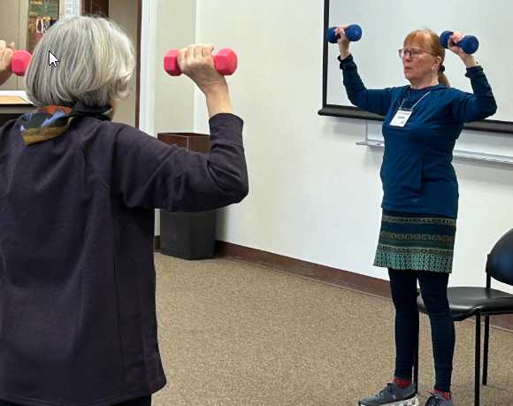 Workshop offers training for StrongPeople exercise class