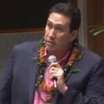 Sen. Jarrett Keohokalole. X video screenshot