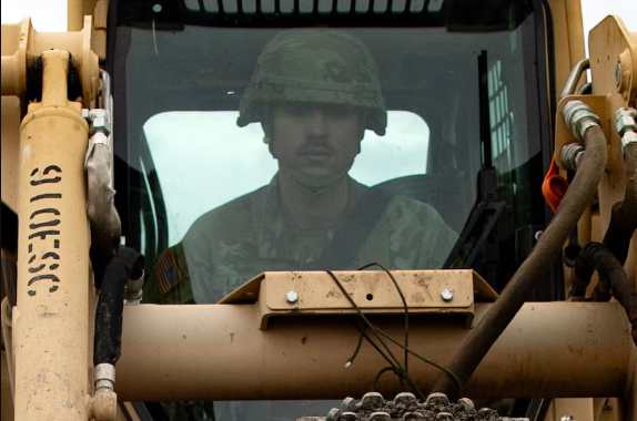 Leveling Up: Alaska Army Guard engineers rebuild observation posts during annual training 25′