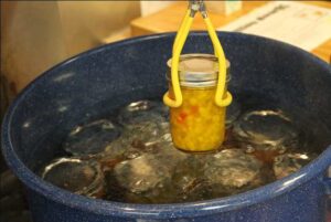 Photo courtesy of UAF Cooperative Extension Service
Pickling vegetables, such as this corn relish, is a nutritious and fun way to preserve them.