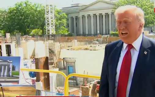 Trump Brags $1 Billion Ballroom Will Be Home to ‘Greatest Drone Empire’ Ever Seen to ‘Protect Washington’