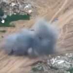 Unarmed civilian juveniles being killed by Israeli drone attack. Image-Ryan Grime/X video screengrab