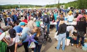 Photo by JR Ancheta
People find treasures at a previous year's Really Free Market recycling event. The 15th annual market is set for Saturday, May 18.