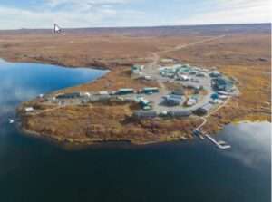 Toolik Field Station, operated by the University of Alaska Fairbanks Institute of Arctic Biology with support from the National Science Foundation, sits by Toolik Lake on Alaska’s North Slope in September 2023. The station monitors changing environmental conditions year-round.  Photo by Brian Sevald/UAF
