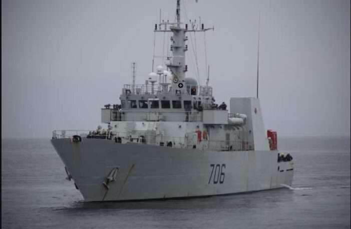 Coast Guard, Royal Canadian Navy conduct joint training exercise off Alaska coast