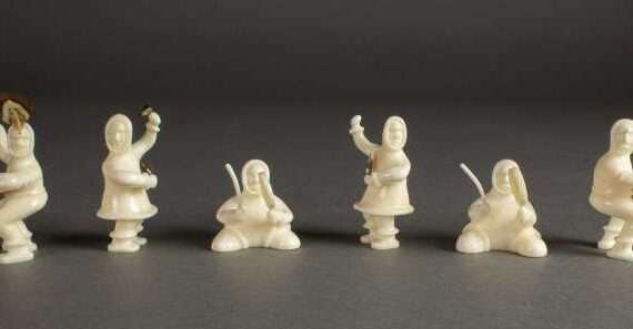 Contemporary ivory carving on view for close-looking at the Anchorage Museum