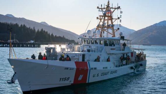 First of three new Coast Guard cutters arrives to homeport in Kodiak