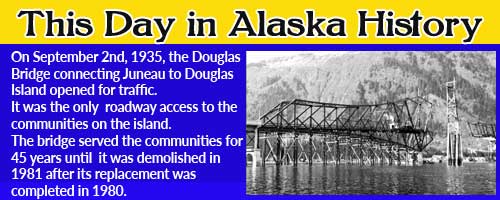 This Day in Alaska History-September 2nd, 1935
