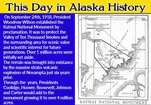This Day in Alaska History-September 24th, 1918