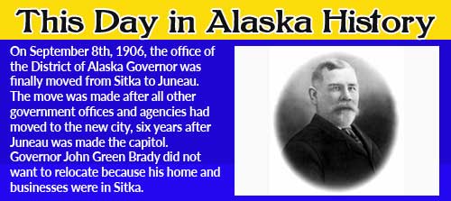 This Day in Alaska History-September 8th, 1906