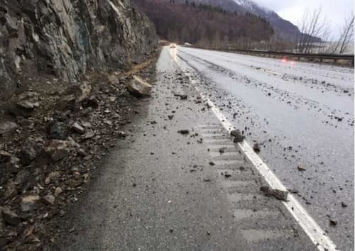 Field Work Starts on Seward Highway Rockfall Hazard MP 104-114