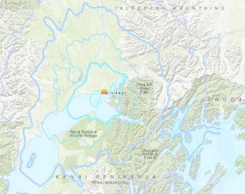 4.9 Quake Jolts Anchorage Residents Awake Early Thursday Morning