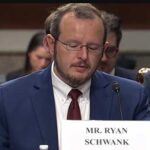 Former ICE Attorney Schwank. Image-C-SPAN/Youtube video screengrab