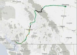 Trans-mountain pipeline. Image-Kinder Morgan