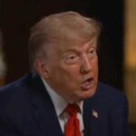 Trump on Fox News. Video screengrab- Fox/X