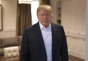 Trump took to Twitter on Sunday. Image-Twitter video screengrab