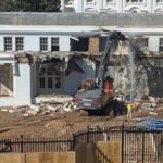 Demolition of White House West Wing. Image-Warren/X video screengrab